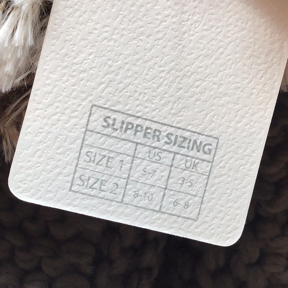 Faux Fur Knit Slipper Booties - Picture 6 of 6